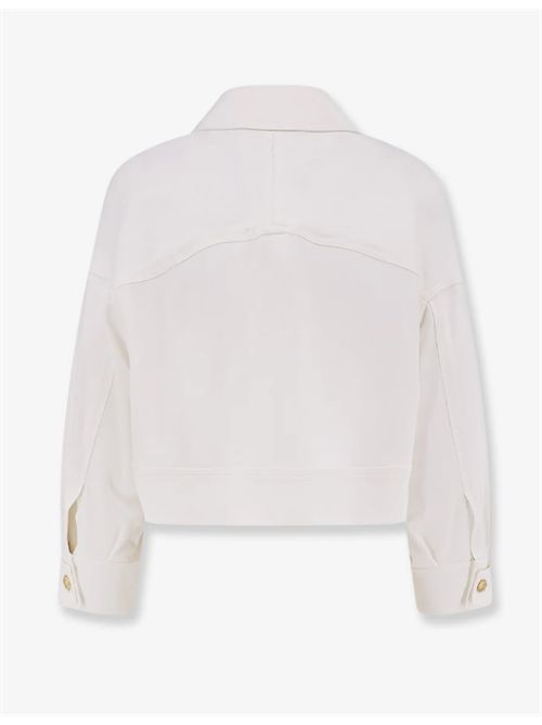 CROPPED JACKET ELISABETTA FRANCHI | GB00561E2360 avorio